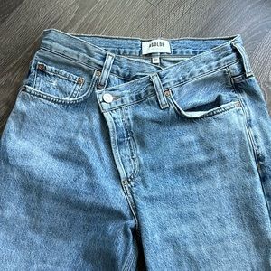 AGOLDE Crisscross Upsized Jeans